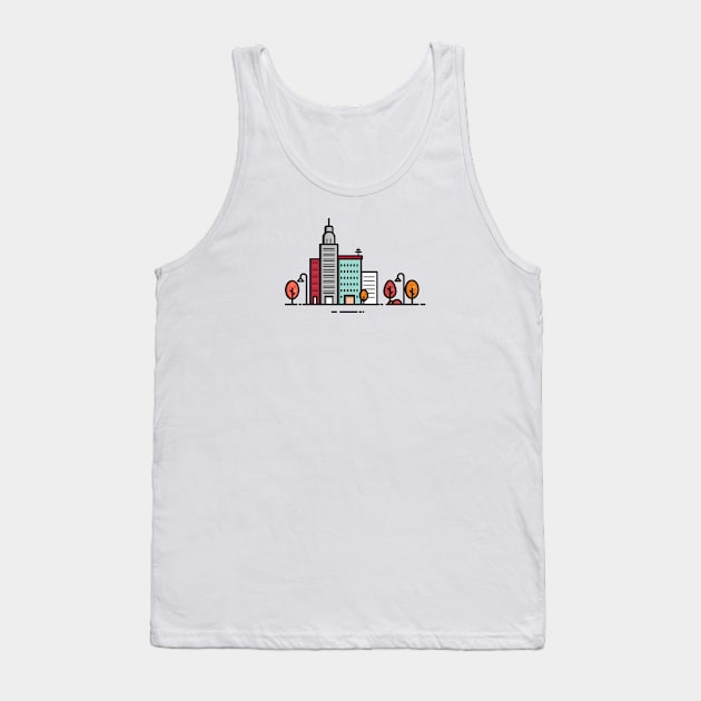 City Tank Top by ezwearbox